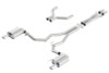 Borla Atak Cat-Back 15-17 Ford Mustang GT 5.0L V8 MT/AT 3in pipe 4in tip