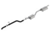 Borla 2020 Jeep Gladiator JT 3.6L V6 AWD 2.75in Touring Climber Black Turndown Tip & Over-Axle