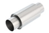 Borla 3 -1/2in In/Out x 5in Round x 8in Long XR-1 Sportsman Shorty Racing Muffler