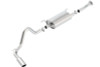 Borla 2016 Toyota Tacoma 3.5L V6 Auto 4DR CC SB S-Type 2.5in Single Left Rear Exit 4in Tip Exhaust