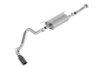 Borla 16-18 Toyota Tacoma 3.5L AT 4DR CC Short Bed S-Type SS Catback Exhaust - Black Chrome Tip