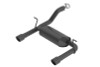Borla 2018 Jeep Wrangler JL/JLU 3.6L 2DR/4DR Touring SS Axle Back Black Coated Exhaust w/3.5in Tips