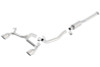 Borla 09-15 Mitsubishi Lancer Ralliart 2.0L 4cyl MT 6spd AWD Catback Exhaust