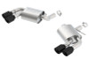 Borla 2016-2017 Chevrolet Camaro SS AT/MT S-Type Rear Section Exhaust w/o Dual Mode Ceramic Black