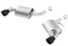 Borla 2016 Chevy Camaro SS V8 AT/MT ATAK Rear Section Exhaust w/o NPP Valves Ceramic Black