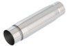 Borla CrateMuffler Resonator Option 3in Center/Center 3.5in Round x 10in - Null Sound Center/Center