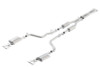 Borla 09-14 Dodge Challenger R/T 5.7L RWD 2Dr. Dual Rctgl. Angle S-Type CB Exhaust - Rear Split Exit