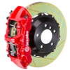 Brembo 95-98 993 C2/C4/C4S/Turbo Front GT BBK 6 Piston Cast 380x32 2pc Rotor Slotted Type1-Red
