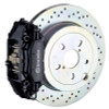 Brembo 66-89 911S/SC/Carrera Rear GT BBK 4 Piston Cast 2pc 309x28 1pc Rotor Drilled-Black