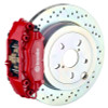 Brembo 66-89 911S/SC/Carrera Rear GT BBK 4 Piston Cast 2pc 309x28 1pc Rotor Drilled-Red