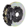 Brembo 05-11 A6 3.2L Front GT BBK 6 Piston Cast 380x34 2pc Rotor Slotted Type-1-Black