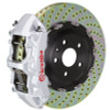 Brembo 04-08 S4 (B6/B7) Front GT BBK 6 Piston Cast 365x34 2pc Rotor Drilled-Silver