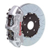 Brembo 99-07 Evo VI/VII/VIII/IXFront GT BBK 6 Piston Cast 350x34 2pc Rotor Slotted Type3-Silver