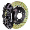 Brembo 89-98 Skyline GTR (R32/R33) Front GT BBK 6 Piston Cast 355x32 2pc Rotor Drilled-Black