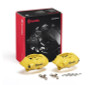 Brembo OE 16-21 BMW M2/17-18 M3/17-20 M4/14-16 M235i Hydraulic Front X-Style Brake Calipers - Yellow