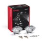 Brembo OE 16-21 BMW M2/17-18 M3/17-20 M4/14-16 M235i Hydraulic Rear X-Style Brake Calipers - Silver