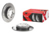 Brembo 02-06 Acura RSX/04-11 Honda Civic/11-15 CR-Z Front Premium Xtra Cross Drilled UV Coated Rotor