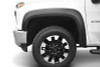Bushwacker 2020 Chevrolet Silverado 2500 Extend-A-Fender Style Flares Front 2pc - Black