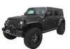 Bushwacker 2018+ Jeep Wrangler (JL) Unlimited Flat Style Flares 4pc - Black