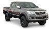 Bushwacker 11-13 Toyota Hilux Pocket Style Flares 4pc 59.8in Bed - Black
