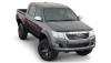 Bushwacker 11-13 Toyota Hilux Pocket Style Flares 4pc 59.8in Bed - Black