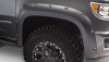 Bushwacker 15-18 Chevy ado Fleetside Pocket Style Flares 4pc 74.0in Bed - Black