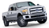 Bushwacker 11-16 Ford F-250 Super Duty Styleside Pocket Style Flares 4pc 98.0/81.8in Bed - Black
