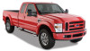 Bushwacker 08-10 Ford F-250 Super Duty Styleside Pocket Style Flares 4pc 81.0/96.0in Bed - Black