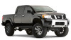 Bushwacker 04-15 Nissan Titan Pocket Style Flares 2pc - Black