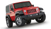 Bushwacker 07-18 Jeep Wrangler Pocket Style Flares 2pc - Black