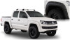 Bushwacker 11-18 Volkswagen Amarok Pocket Style Flares 2pc - Black