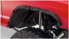 Bushwacker 84-01 Jeep Cherokee Flat Style Flares 4pc - Black