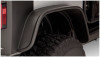 Bushwacker 07-18 Jeep Wrangler Flat Style Flares 4pc Fits 2-Door Sport Utility Only - Black