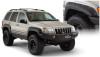 Bushwacker 99-04 Jeep Grand Cherokee Cutout Style Flares 2pc - Black 10071-07