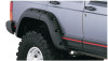 Bushwacker 84-01 Jeep Cherokee Cutout Style Flares 2pc Fits 4-Door Sport Utility Only - Black