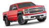 No Longer Available - Bushwacker 14-16 Chevy Silverado 1500 Extend-A-Fender Style Flares 4pc - Black