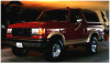 Bushwacker 87-91 Ford F-100 Styleside Extend-A-Fender Style Flares 4pc 81.0/96.0in Bed - Black