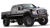 Bushwacker 08-10 Ford F-250 Super Duty Cutout Style Flares 2pc - Black