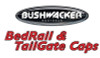 Bushwacker 97-01 Dodge Ram 1500 Fleetside Bed Rail Caps 78.0in Bed - Black