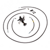 Chase Bays 90-93 Acura Integra Single Piston Brake Booster Delete Brake Line Relocation