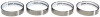 Clevite Honda 3.5L J35 Series Main Bearing Set