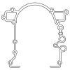 Cometic Buick LC4/LC9/LD5 V6 .031in Fiber Timing Cover Gasket - Fits Stock/Stage I/ Stage II