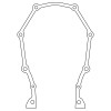 Cometic Chrysler B/RB .060in AFM Timing Cover Gasket