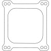 Cometic Holley 4 Barrel 4150 Style .047in Fiber Carburetor Gasket - 4.500in x4.500in - Open Plenum