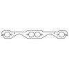 Cometic Chevy Gen1 Small Block V8 .060in Fiber Exhaust Mani Gskt Set-1.500in Round Port-23 Deg Head