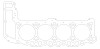 Cometic 1999-2010 Dodge 4.7L Powertech V8 95mm Bore .030in MLS Head Gasket