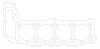 Cometic Dodge Powertech 4.7L V8 99-07 93mm Bore .051in MLS Head Gasket