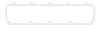 Cometic 64-90 Oldsmobile Cutlass V8 Valve Cover Gasket