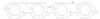 Cometic GM BBC 2.250in Round Port - 030in MLS Exhaust Gasket