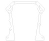 Cometic 65-91 Dodge V8 5.2L R-3 W-2 Timing Cover Gasket Set 0.018in AFM